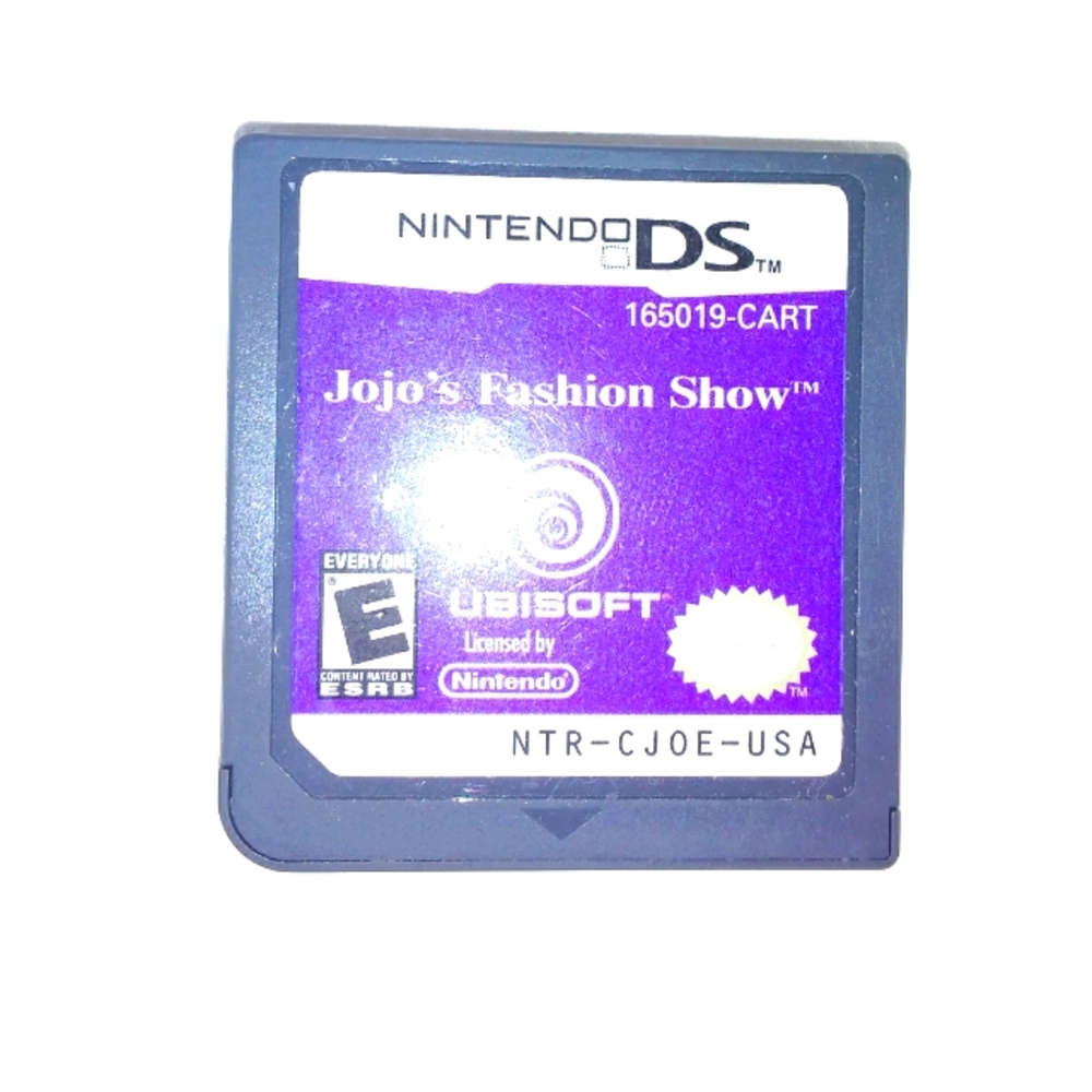 Jojo's Fashion Show Game Cartridge For Nintendo DS Game